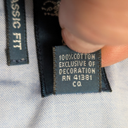 Chemise Ralph Lauren XL XXL Bleu Clair Classic Fit Shirt Button Down