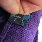 Polo Ralph Lauren Homme M Violet Logo Jaune Polo Manches Courtes