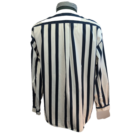 Chemise TOMMY HILFIGER à Rayures avec Poche Manches Longues - Taille XL