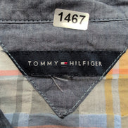 Chemise Tommy Hilfiger Femme XL XXL Carreaux Zip 2 Poches Coton Vintage