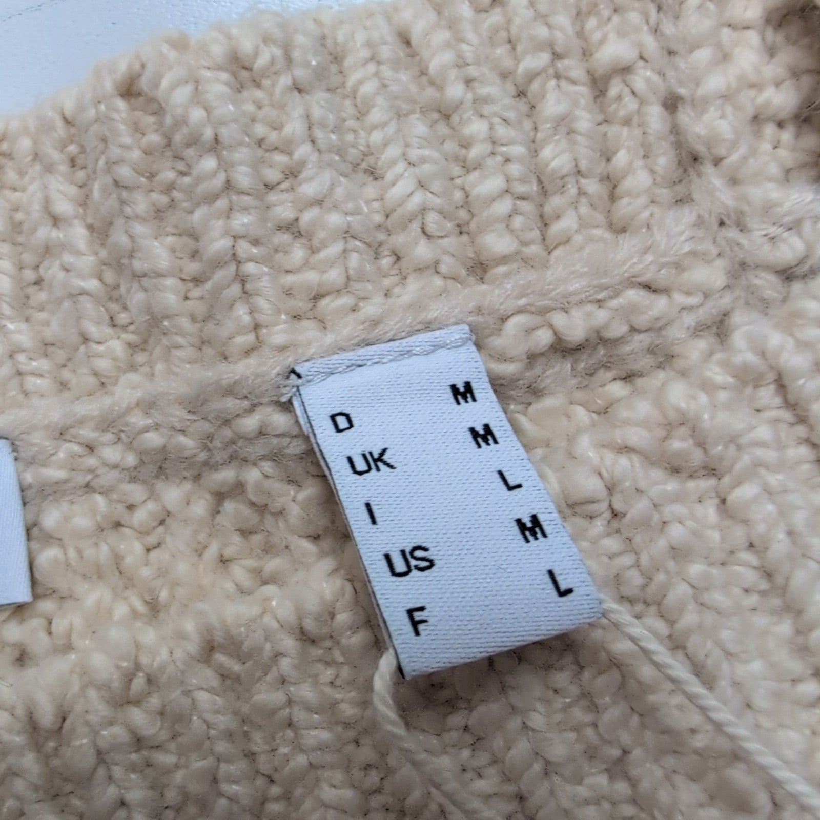 Haut Esprit Femme L Beige Maille Texturée Bretelles Coton Neuf Étiquette