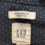 Chemise GAP bleu marine à motifs manches longues homme taille L