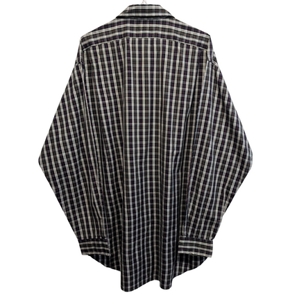 Chemise Ralph Lauren manches longues kaki à carreaux taille L #2811 18chfl