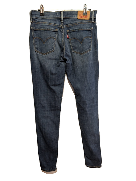 Jean Levi's 710 Super Skinny Femme Bleu Ultra Stretch W27 L30 T34/36