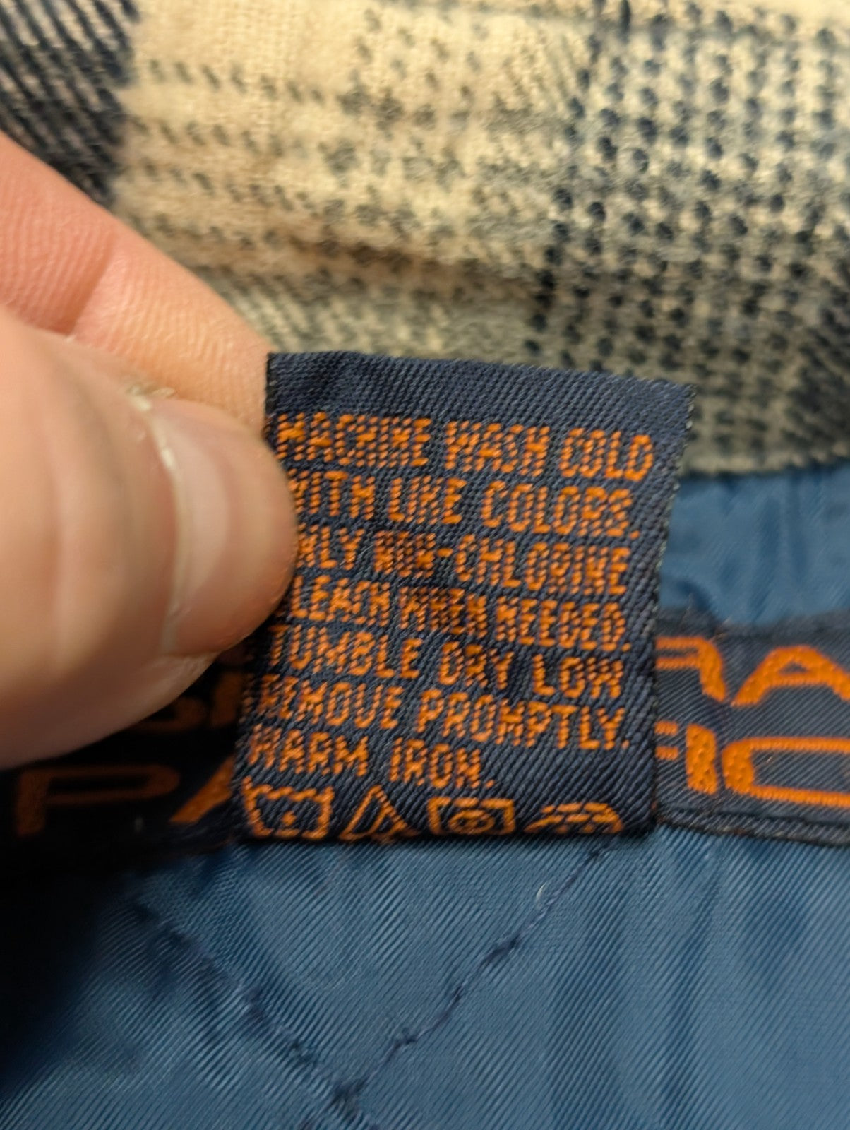 Sierra Pacific Surchemise Flanelle Matelassée T.L Veste Carreau Bleu |245S