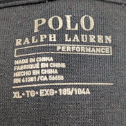 Veste à capuche Polo Ralph Lauren bleu marine zippé grand logo XL XXL
