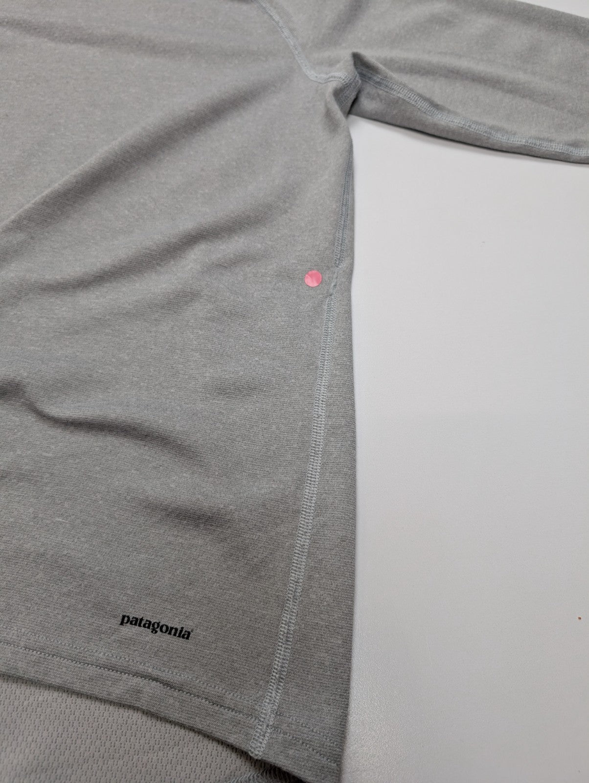 T-shirt Patagonia Manches Longues Gris - Taille L Enfant (12 ans)