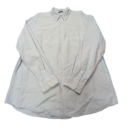 Chemise bleue à rayures taille XL #66e