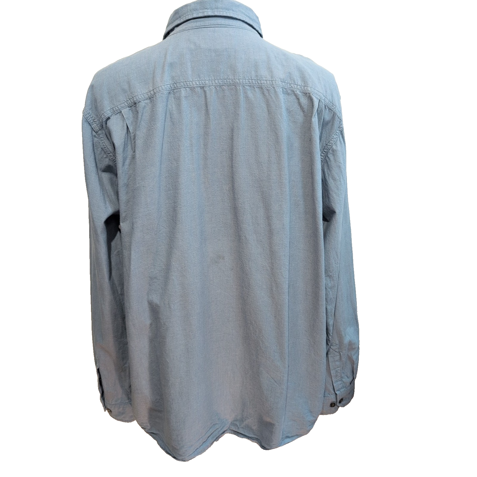 Chemise Carhartt 2XL Tall bleu clair Relaxed Fit coton workwear