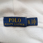 Polo Ralph Lauren Sweat à Capuche Coton XL Blanc Logo Marine hoodie