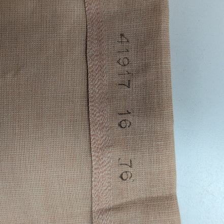 Chemise Shitton East neuve S beige manches courtes col boutonné USA