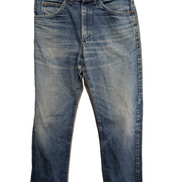 Jean Lee Vintage Regular Fit W29 L30 Bleu Denim Patiné Classic Straight