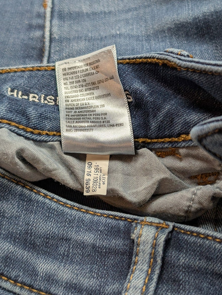 JEAN Fille AMERICAN EAGLE Taille XXS (0 US) Hi-Rise Jegging Super Stretch Slim