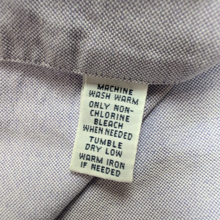 Chemise Ralph Lauren S Lilas Uni Oxford Coton Logo Marron