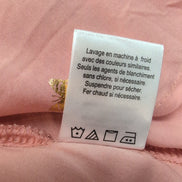 Haut Femme Alex & Parker Taille L Rose Saumon Papillons Dorés Cache-Cœur Neuf
