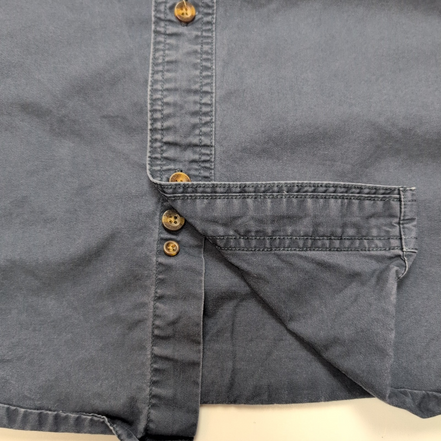 Chemise Carhartt 2XLT Relaxed Fit Bleu Marine Manches Courtes 100% Coton
