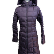 Doudoune Longue The North Face 550 Plumes Violet Foncé - Taille XS