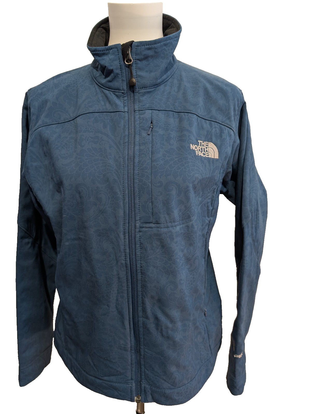 Veste femme THE NORTH FACE Apex Bleu Pétrole Motif Fleuri - Taille M