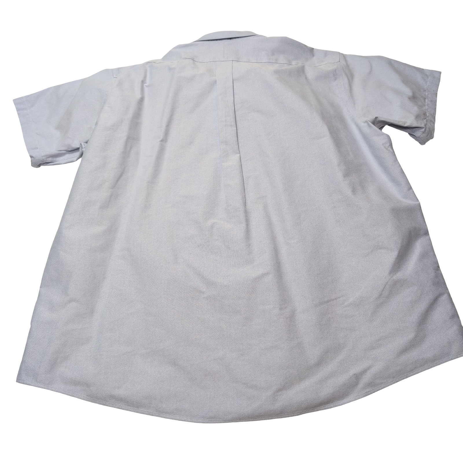 Chemise L.L. Bean bleue unie manches courtes taille XL / XXL Homme