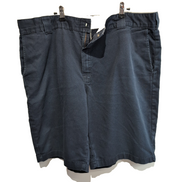 Short Dickies Workwear Bleu Marine Homme W40 Relaxed Fit Coupe Droite