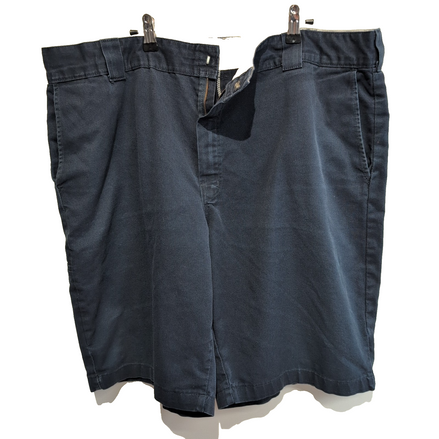 Short Dickies Workwear Bleu Marine Homme W40 Relaxed Fit Coupe Droite