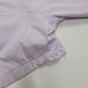 Chemise CHAPS lila violet uni manches courtes taille L Homme