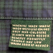 Chemise Lauren Ralph Lauren XL carreaux vert bleu violet shirt button down