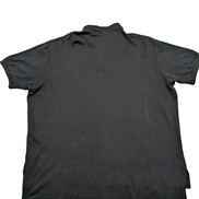 Polo manches courtes Polo Ralph Lauren XL noir uni logo rouge coton