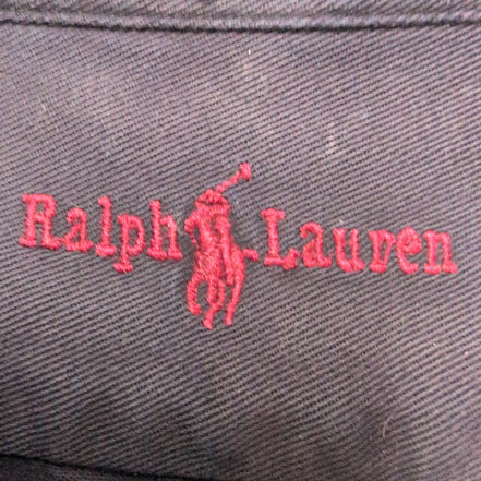 Chemise Ralph Lauren Blair XXL Violet Vintage Manches Longues
