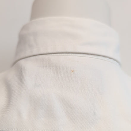 Chemise Lauren Ralph Lauren Slim Fit L XL Blanche 100% Coton Manches longues