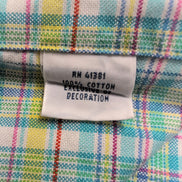 Chemise Shirt Ralph Lauren Carreaux Multicolore Logo Rose XL Button Down