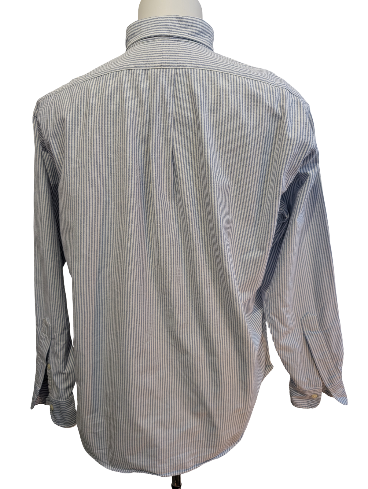 Chemise Ralph Lauren  Femme Custom Fit T. S Rayures Bleues Manches Longues