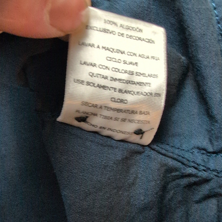Chemise Levi's bleu marine foncé 100% coton Taille XXL manches longues