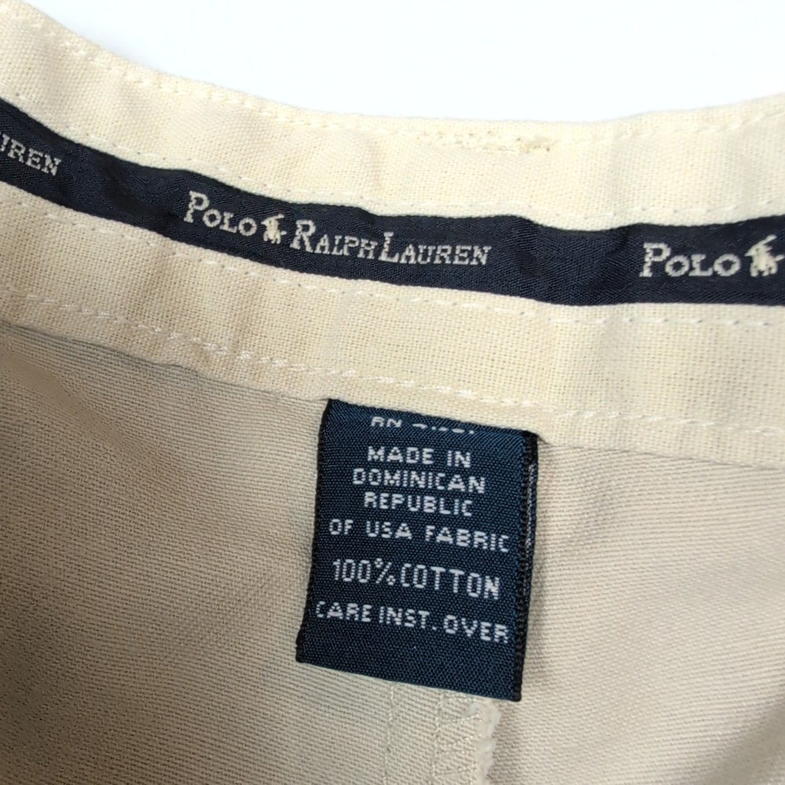 Pantalon chino Polo Ralph Lauren crème taille W33xL32 FR42 #30cr