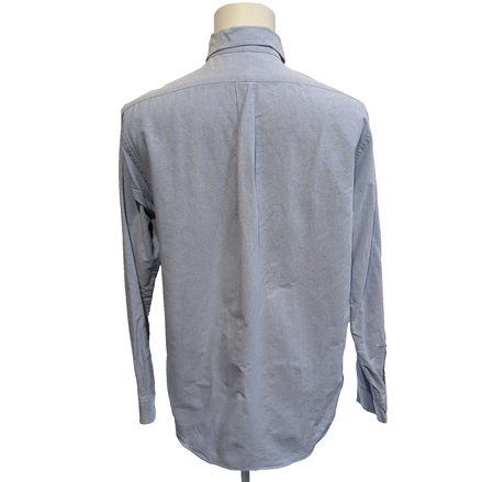 Chemise Ralph Lauren L Bleu Oxford Shiner Park Brodée Button Down Shirt