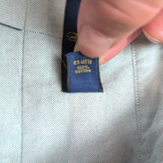 Chemise Ralph Lauren XXL Vert Pastel Oxford Logo Marron Grandes Tailles