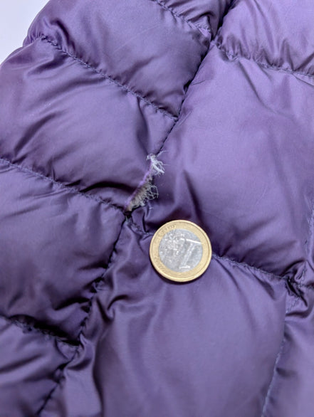 Doudoune Longue The North Face 550 Plumes Violet Foncé - Taille XS