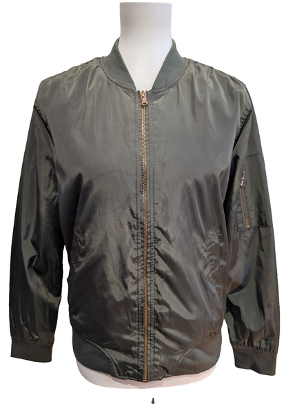Veste blouson bomber Ci Sono vert kaki Femme Taille M
