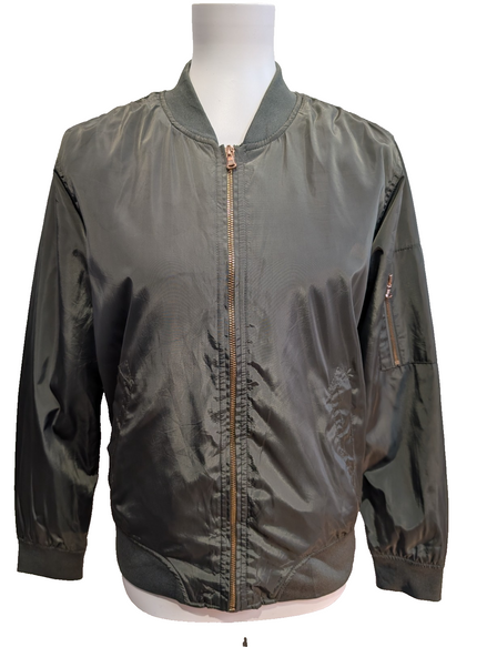 Veste blouson bomber Ci Sono vert kaki Femme Taille M
