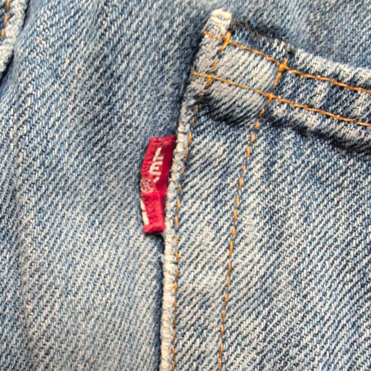 Levi’s 501 Jean Homme W32 L30 Bleu Vintage Grunge Pantalon Bouton