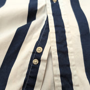 Chemise TOMMY HILFIGER à Rayures avec Poche Manches Longues - Taille XL