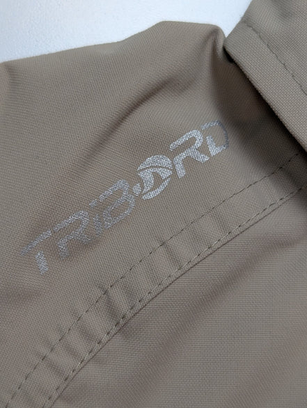 Blouson Pare-Pluie Étanche DECATHLON Beige Crème - Taille M - Capuche État Neuf