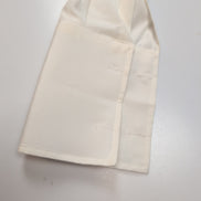 Chemise Ingram Made in Italy M/L 100% Soie Poignets Mousquetaire Blanche