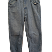 Jean Lee Homme Vintage Bleu Clair W32 L32 Denim Robuste Pantalon Droit