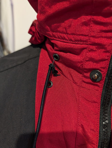 Veste Technique The North Face TNF Vintage L Rouge Noire Manteau Capuche