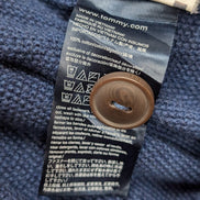Gilet Tommy Hilfiger Bleu Marine Boutonné 2 Poches - Taille 3XL