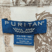 Chemise hawaïenne Puritan moto manches courtes taille XL
