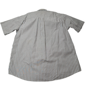 Chemise L.L. Bean marron à rayures manches courtes taille L #33e