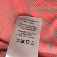 Patagonia Chemise Manches Courtes Rouge Micro Carreaux Homme Taille L