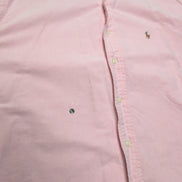 Chemise Ralph Lauren L Rose Uni Oxford Coton Logo Marron Manches longues